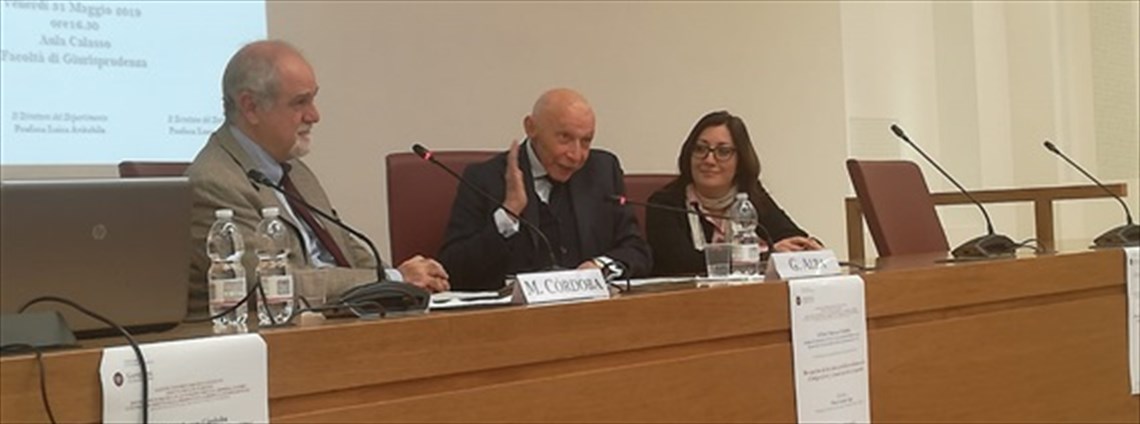 Presentazione del nuovo codice civile argentino con il Prof. Marco's Cordoba