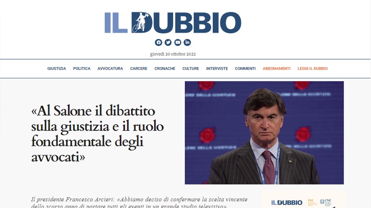 Al Salone il dibattito sulla giustizia e il ruolo fondamentale degli avvocati